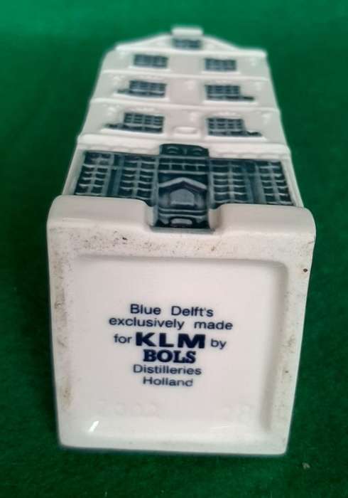 BLUE DELFT KLM BY BOLS MINIATURE HOUSE NO 28