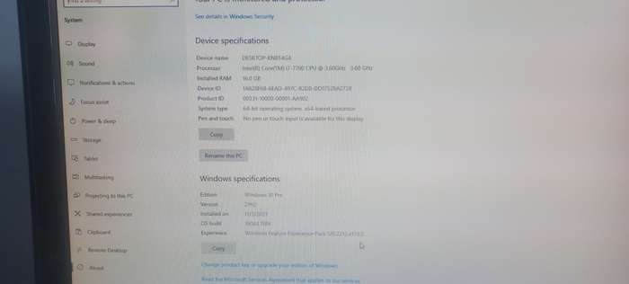 i7 7700 Gaming/Streaming/Podcasting Computer
