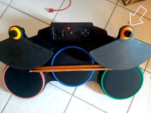 Guitar Hero World Tour Drum Set