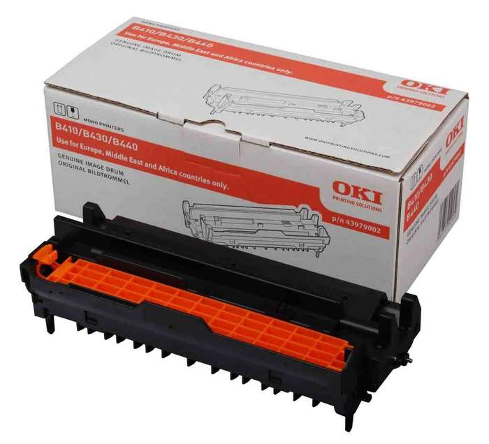 OKI 43979002 Image Drum (25,000 pages) for OKI B410 B430 B440, MB460, MB470, MB480 Printers