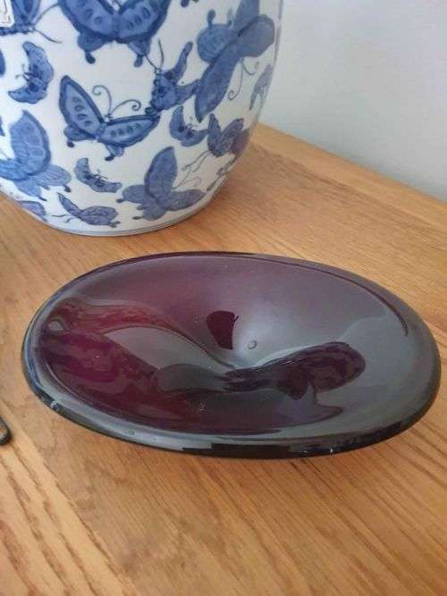 Murano candy bowl