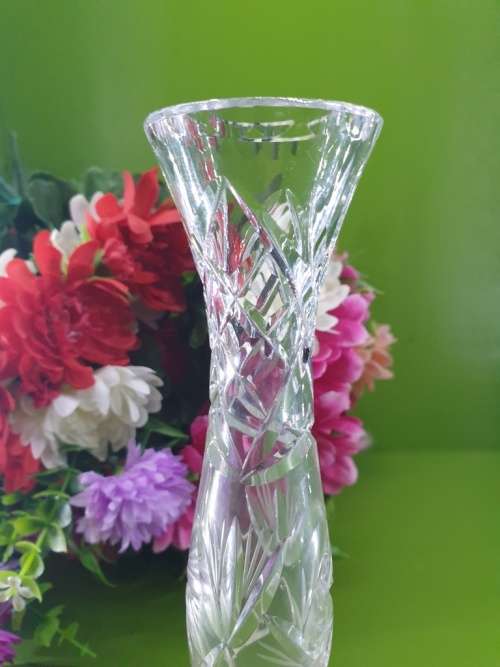 Small Crystal Vase Just for You