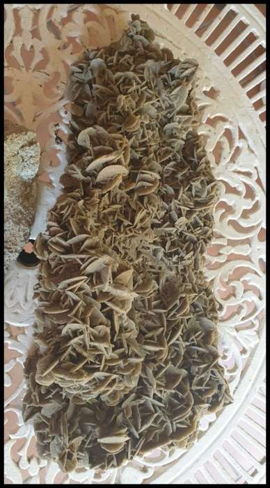 Huge Desert Rose and Clear Crystal Just for You