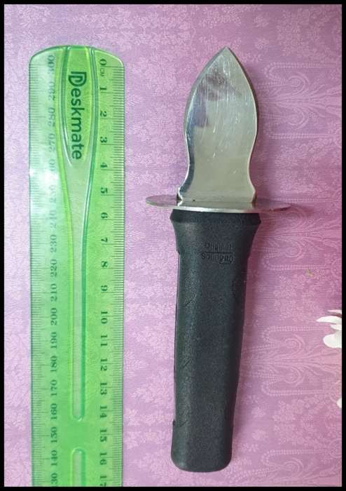 SOLINGIN OYSTER KNIFE WITH GUARD, PROFESSIONAL