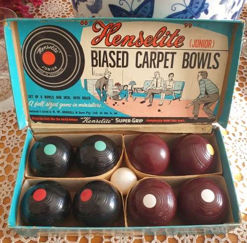 Vintage Carpet Bowls