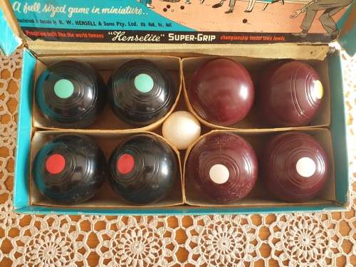 Vintage Carpet Bowls