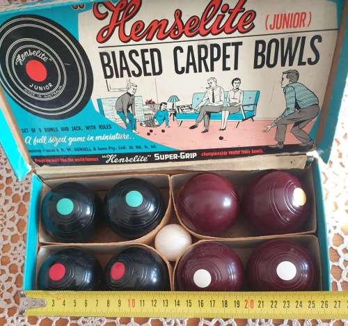 Vintage Carpet Bowls