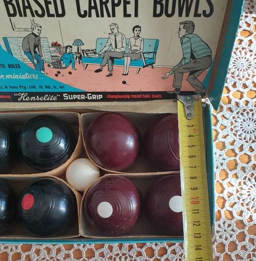 Vintage Carpet Bowls