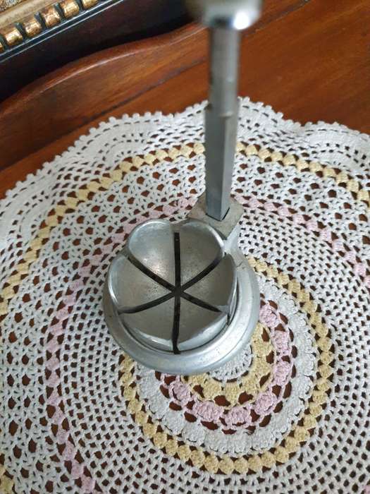 Wedge Wedger Cutter Mid Century Dinner Silver Aluminum Caesar Potato Salad Food Prep