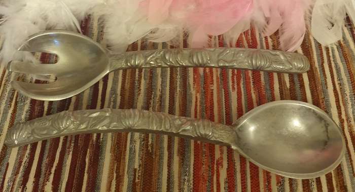 Pewter Serving Set