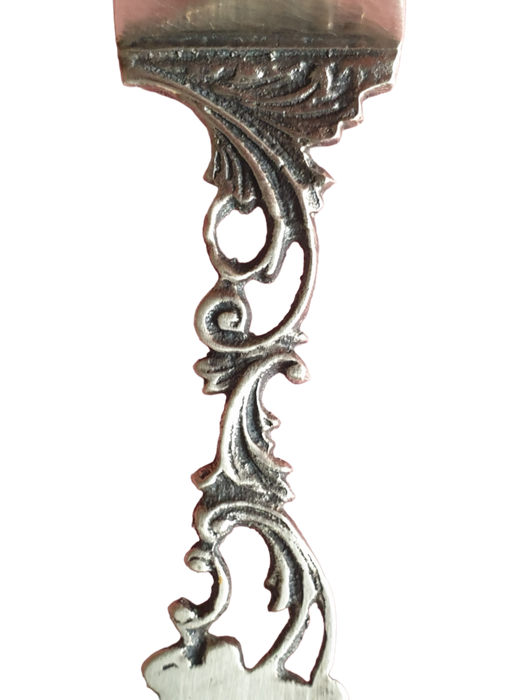 SILVER SUGAR SCOOP | STAMPED 800 | ROMA  |  34 |
