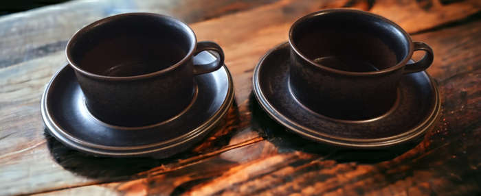 VINTAGE MID CENTURY | ARABIA OF FINLAND |  COFFEE SET |