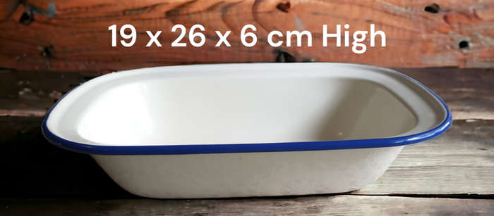 ENAMEL PIE DISH | HOME | KITCHEN |
