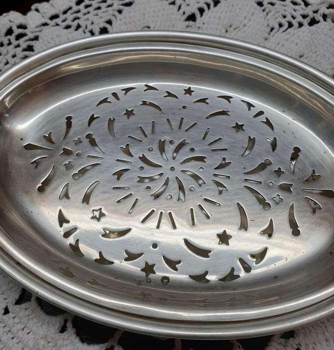 SILVER PLATED BOWL WITH INNER | JOHANNESBURG | VINTAGE | J. STERN | Elkington Plate |
