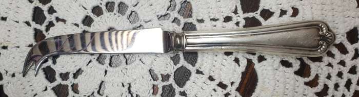 SILVER PLATED CHEESE KNIFE | FRANCIS GREAVES & SONS |