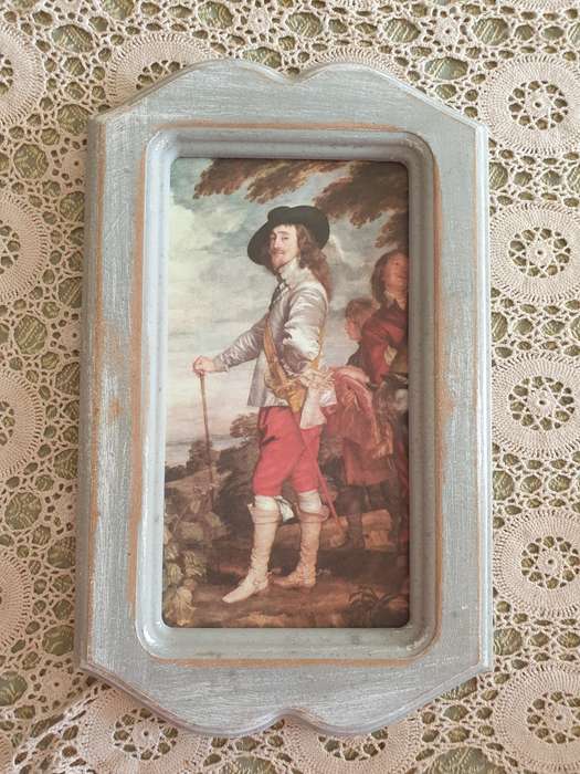 WOODEN FRAME WITH PRINT