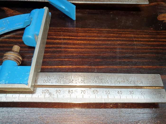 Set of two vintage combination Squares
