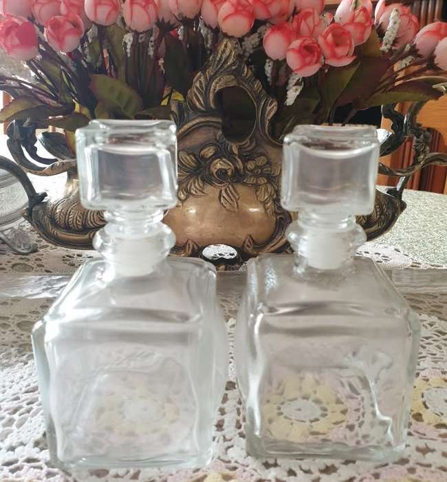 SET OF PERFUME BOTTLES | DECOR | HOME |