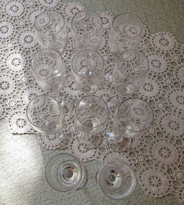 Flute GLASSES | KITCHEN | Champagne glasses | SET OF 11 |