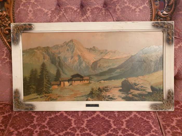 FABBRI VINTAGE PAINTING IN FRAME