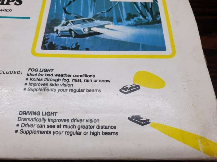 Vintage Driving/Fog Light Set