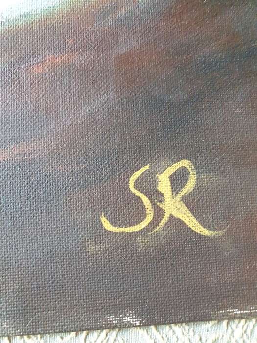 PAINTING | DECOR | PAINTING ON CANVAS AND CARDBOARD BACKING |02|