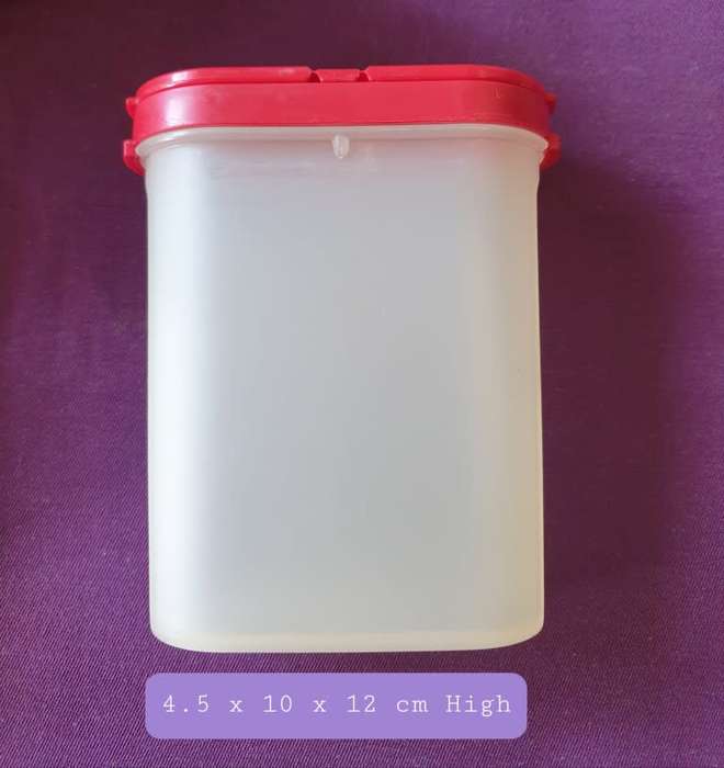 Vintage Tupperware Spice Rack Wall Hanging Modular Mates 4 containers