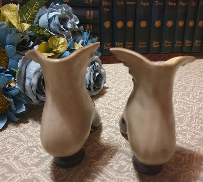 Unmarked Royal Bayreuth Laced Ladies Boots