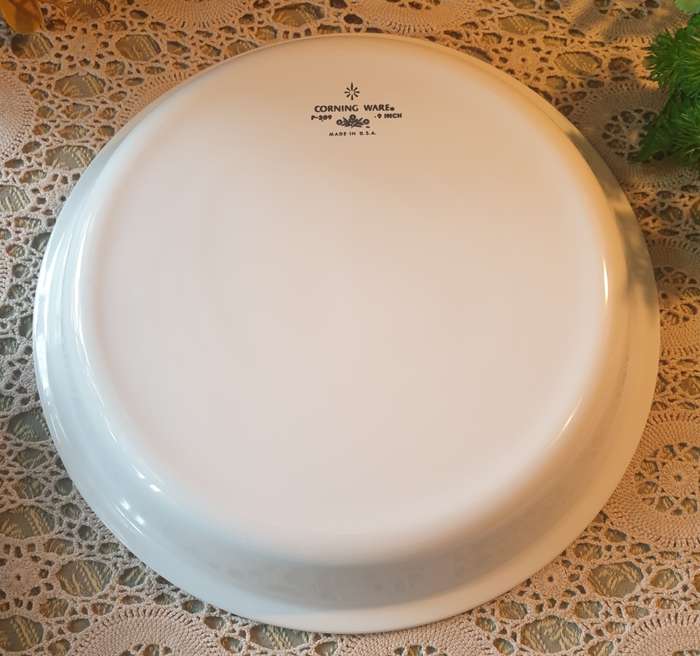CORNING WARE PIE BOWL