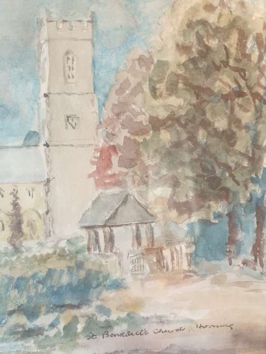 WATER COLOR IN FRAME