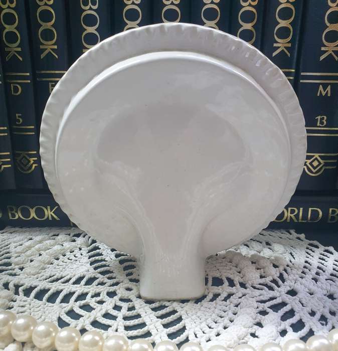 Vintage Round Porcelain Picture Frame | 1980`s |