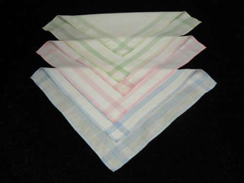 VINTAGE COTTON HANKIES