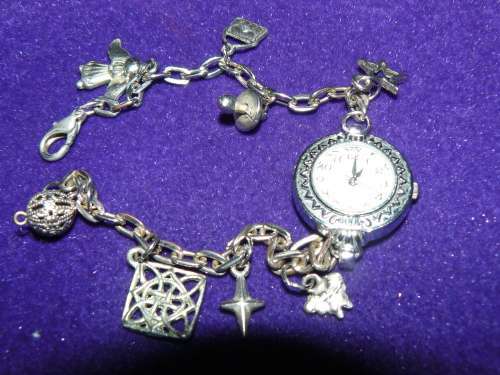 Watch on Charm Bracelet