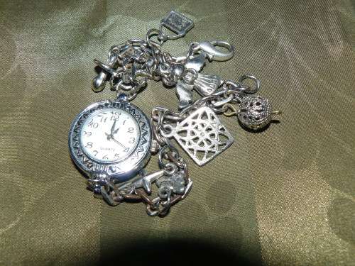 Watch on Charm Bracelet