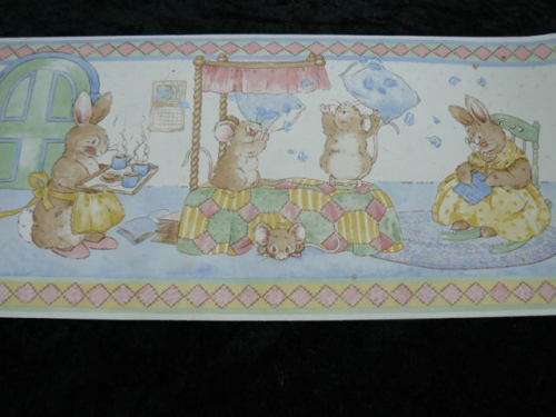 PREPASTED WAL PAPER BORDER