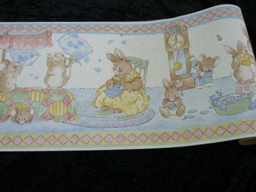 PREPASTED WAL PAPER BORDER