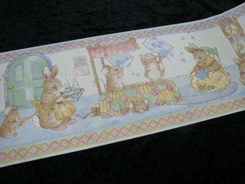 PREPASTED WAL PAPER BORDER