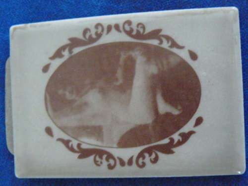 2 X Vintage small tiles