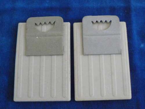 2 X Vintage small tiles