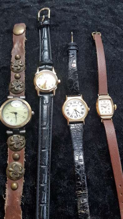 5x ladies Quartz watches. Nice straps