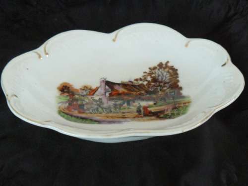 BON BON DISH VERTEX GOLD CASTLE