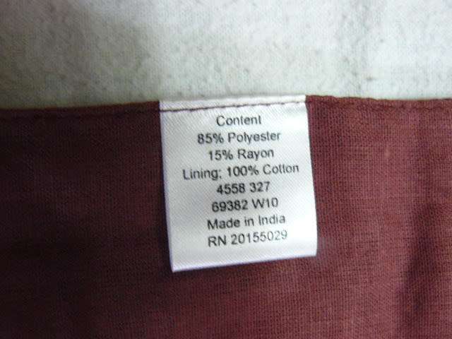 LARGE TABLE RUNNER FROM INDIA  ETERS LONG X 32 CM WIDE