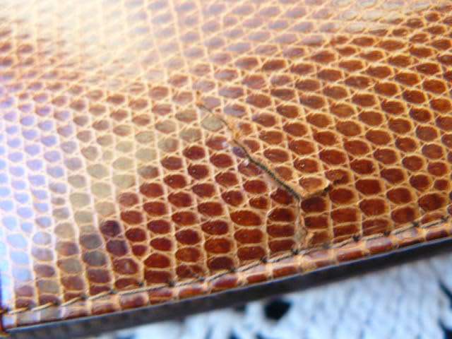 LIZARD  LEATHER LADIES WALLET LOVELY