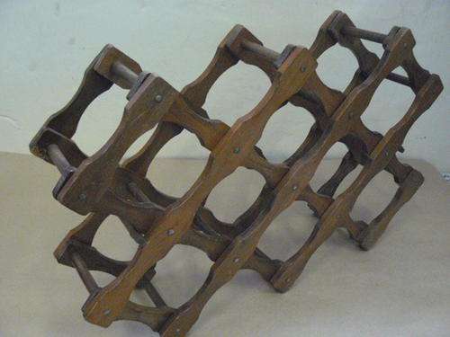 WINE RACK WOODEN