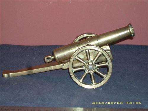 Solid Brass Canon