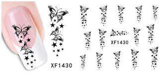 WATER TRANSFER NAIL ART STICKER