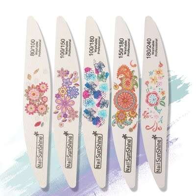 NailSunShine ZJC-02 Washable Filers 25pcs- MESSAGE THE GRID