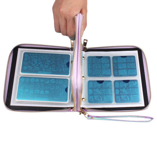 Double Zip Stamper Bag 120 slots-23 - Rainbow