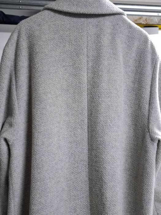 Elegant Ladies Winter Coat L - Mint Condition, Light Grey, Warm, Long, Stunning & Mostly Fleece Wool