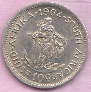 1964  10c   Coin                SUN6218